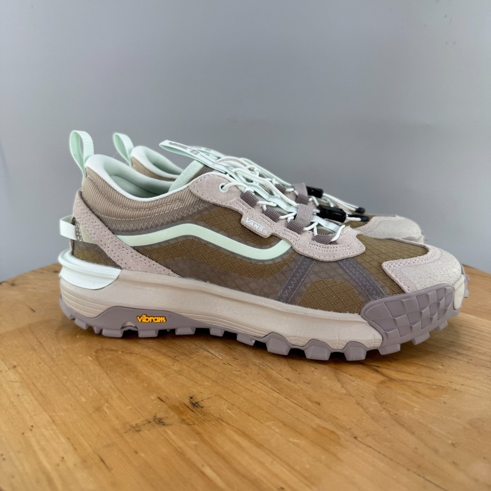 Vans MTE Crosspath XC Womens Size 8.5 Beige Blue Hiking Shoes Vibram XS Trek NEW